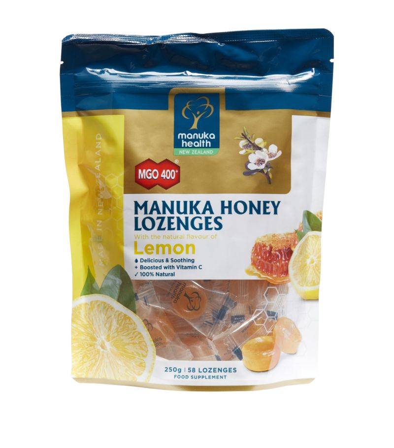 Manuka Health Manuka Health Mgo 400X Manuka Honey Lemon Lozenges (Pack Of 58)