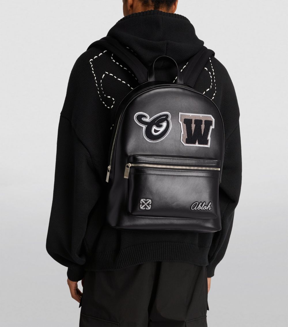 OFF-WHITE Off-White Varsity-Patch Backpack