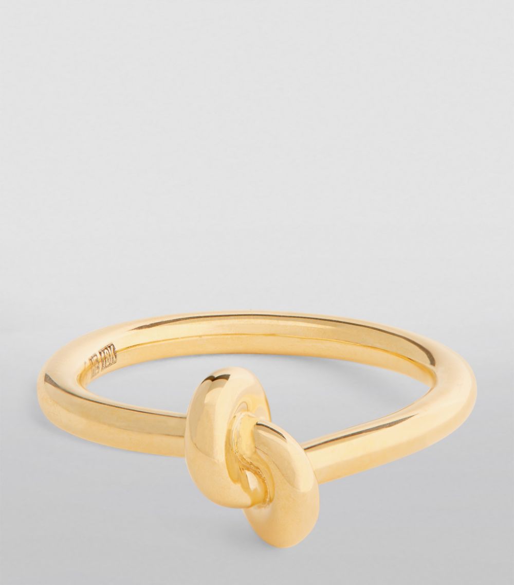 Engelbert Engelbert Yellow Gold Absolutely Knot Slim Ring