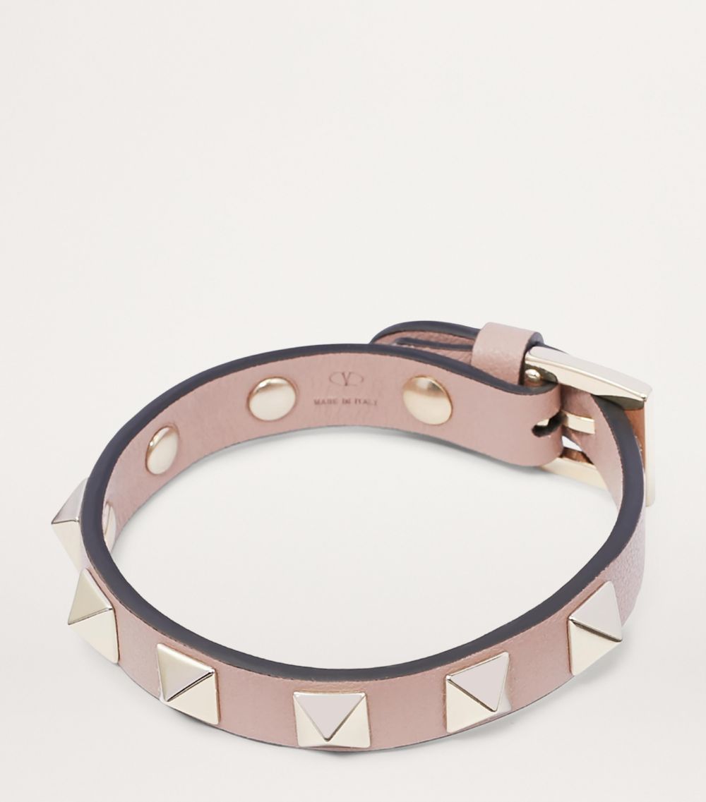 VALENTINO GARAVANI Valentino Garavani Leather Rockstud Bracelet