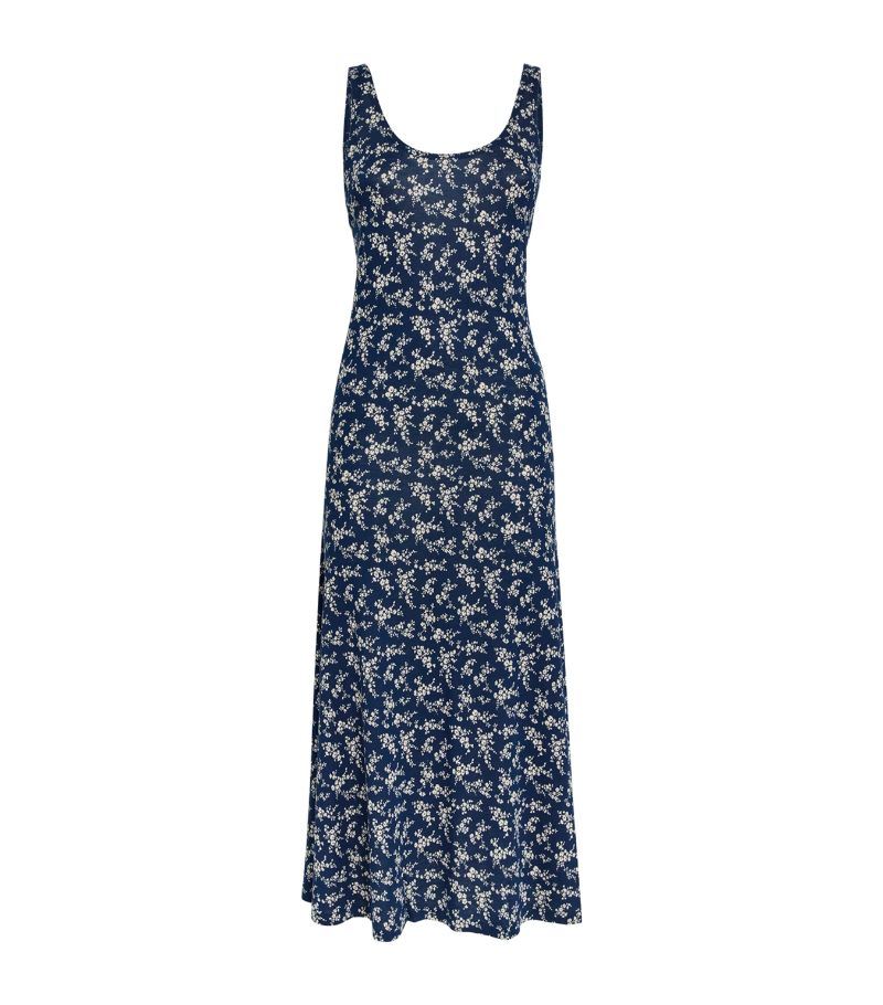 Polo Ralph Lauren Polo Ralph Lauren Floral Print Midi Dress