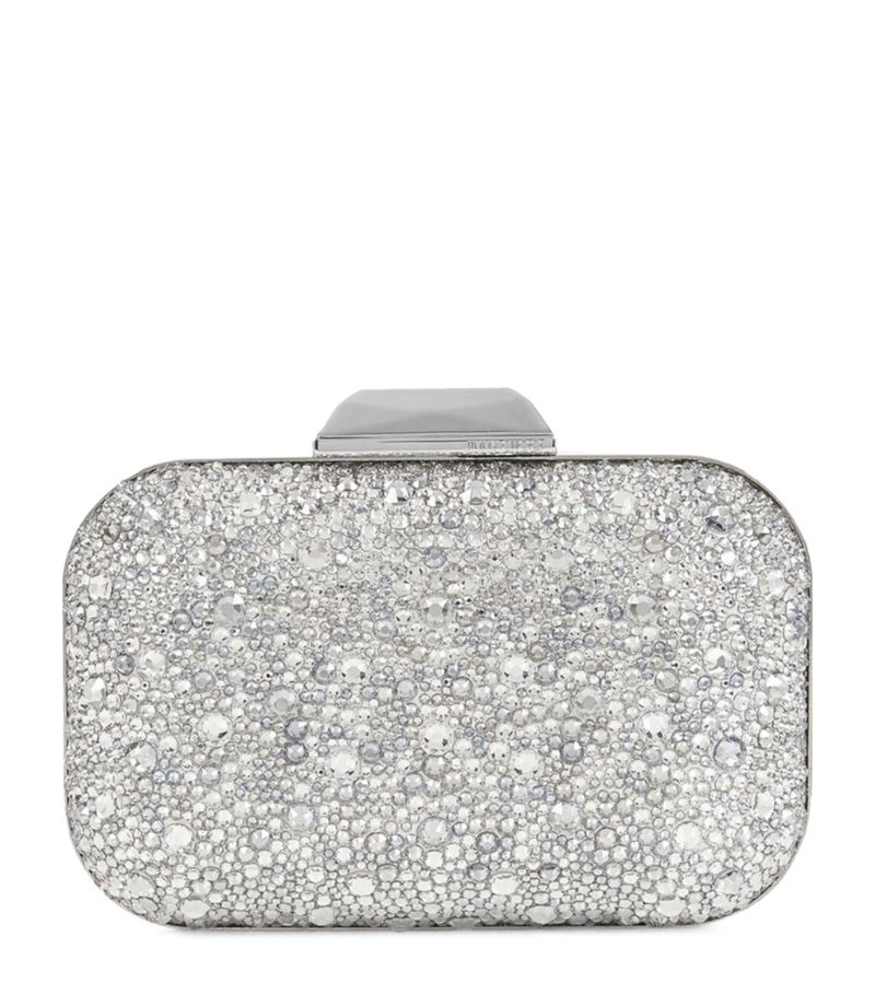 Jimmy Choo Jimmy Choo Crystal-Embellished Cloud Clutch Bag