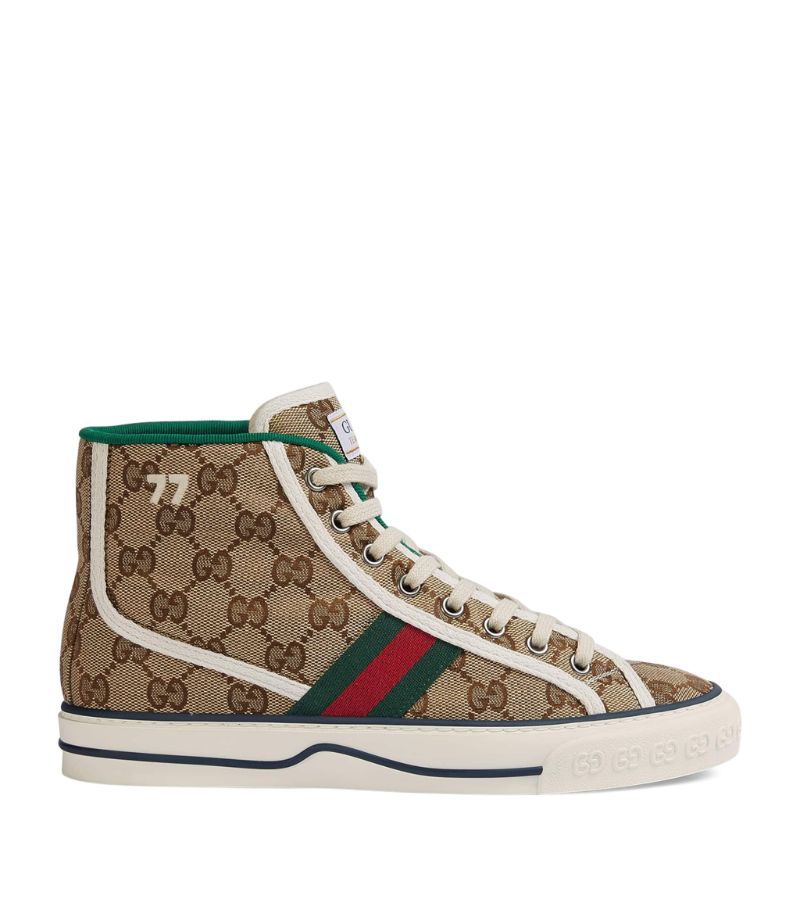 Gucci Gucci Canvas Tennis 1977 High-Top Sneakers