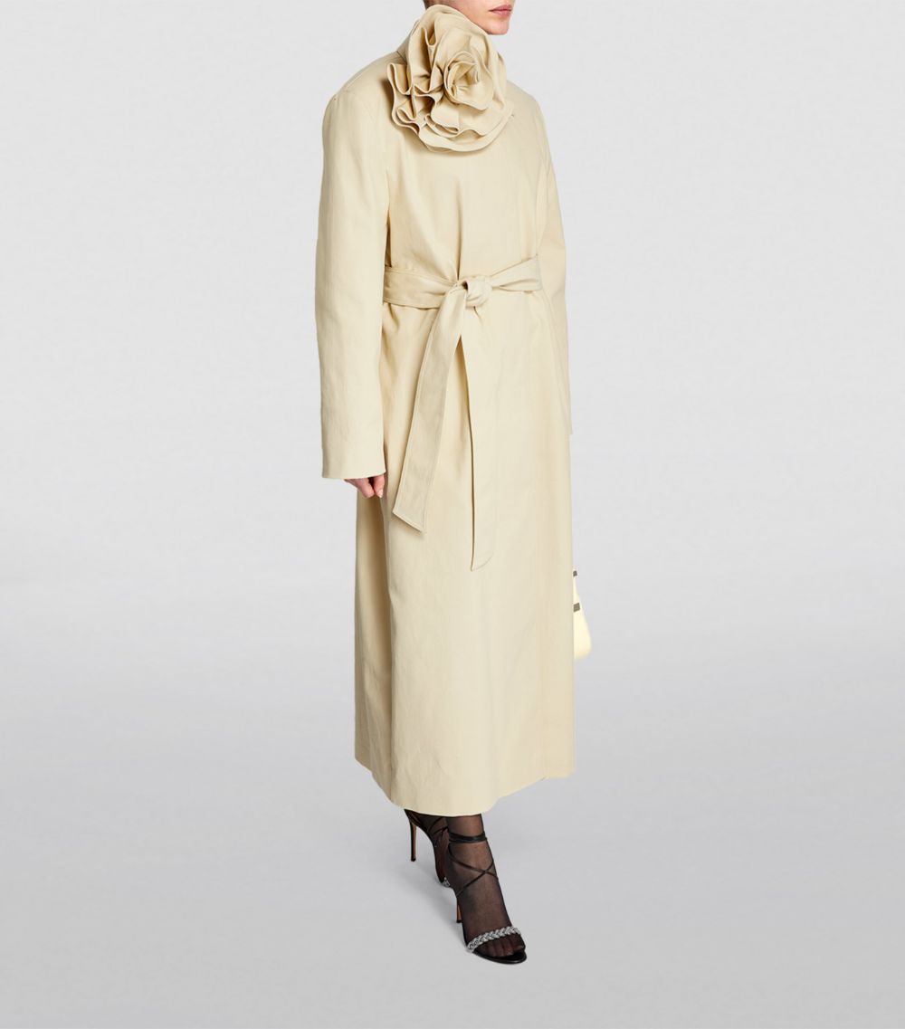 Magda Butrym Magda Butrym Rose Appliqué Coat