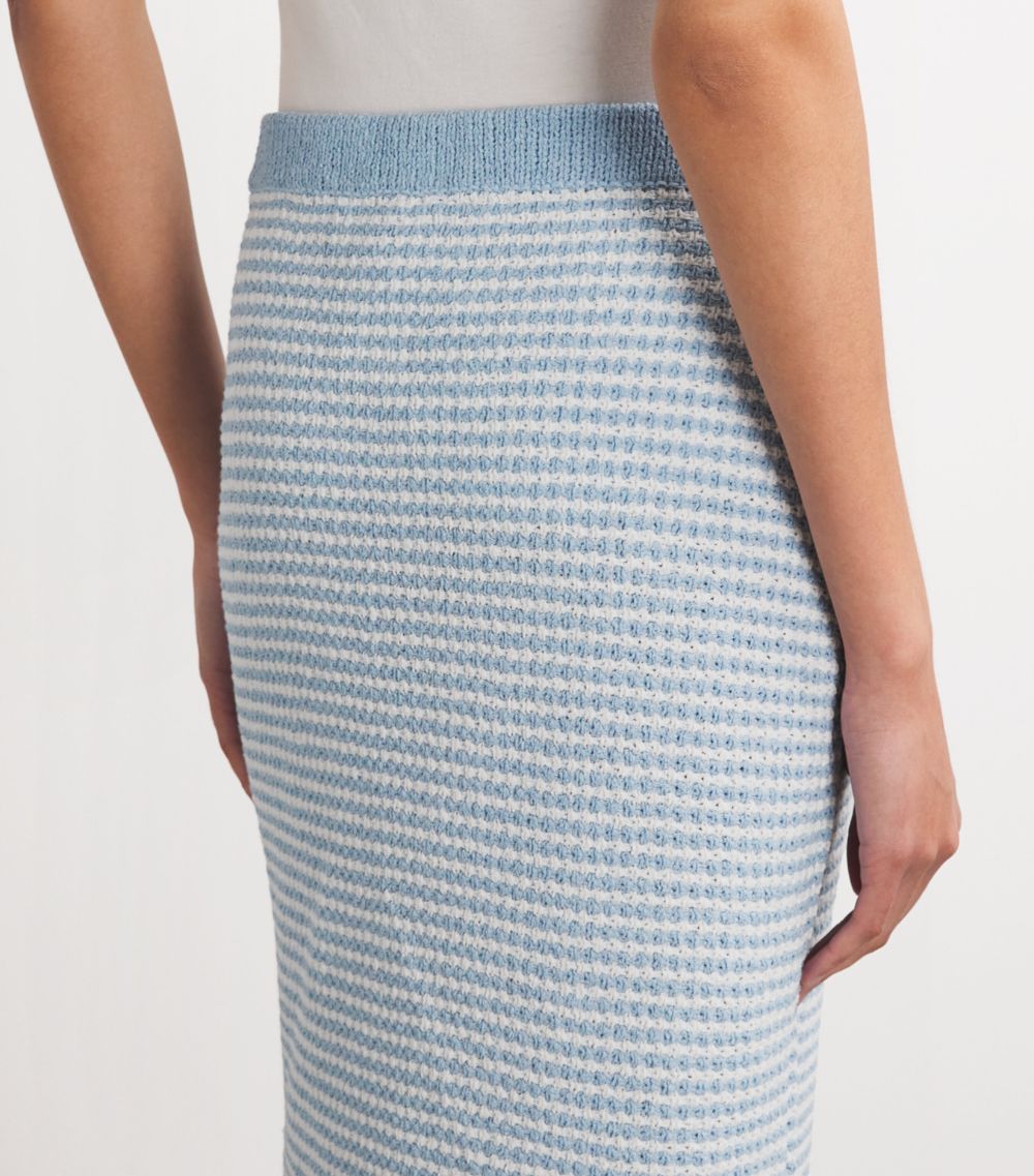 Tory Burch Tory Burch Knitted Pencil Midi Skirt