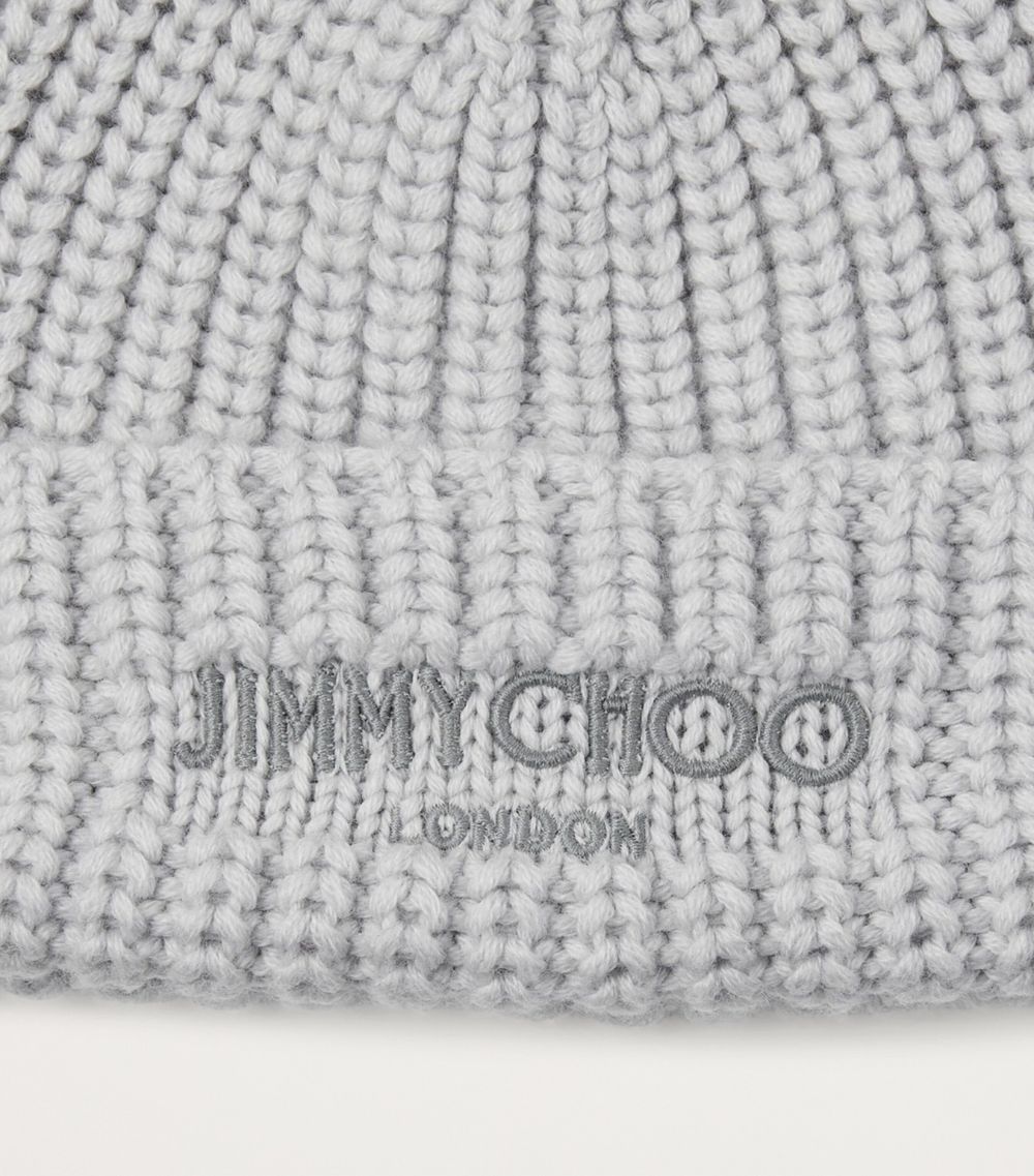 Jimmy Choo Jimmy Choo Virgin Wool Yuki Beanie