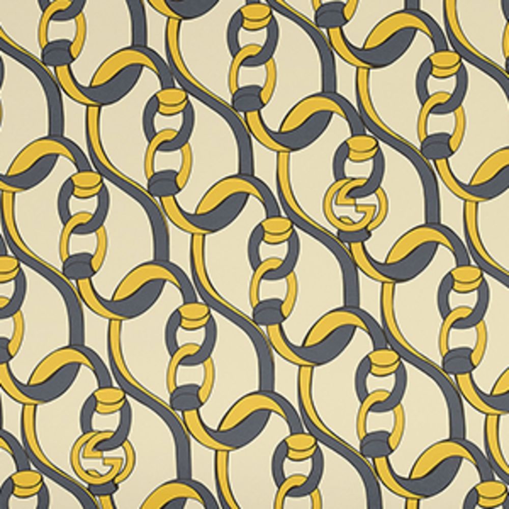 Gucci Gucci Interlocking G Chain Print Wallpaper