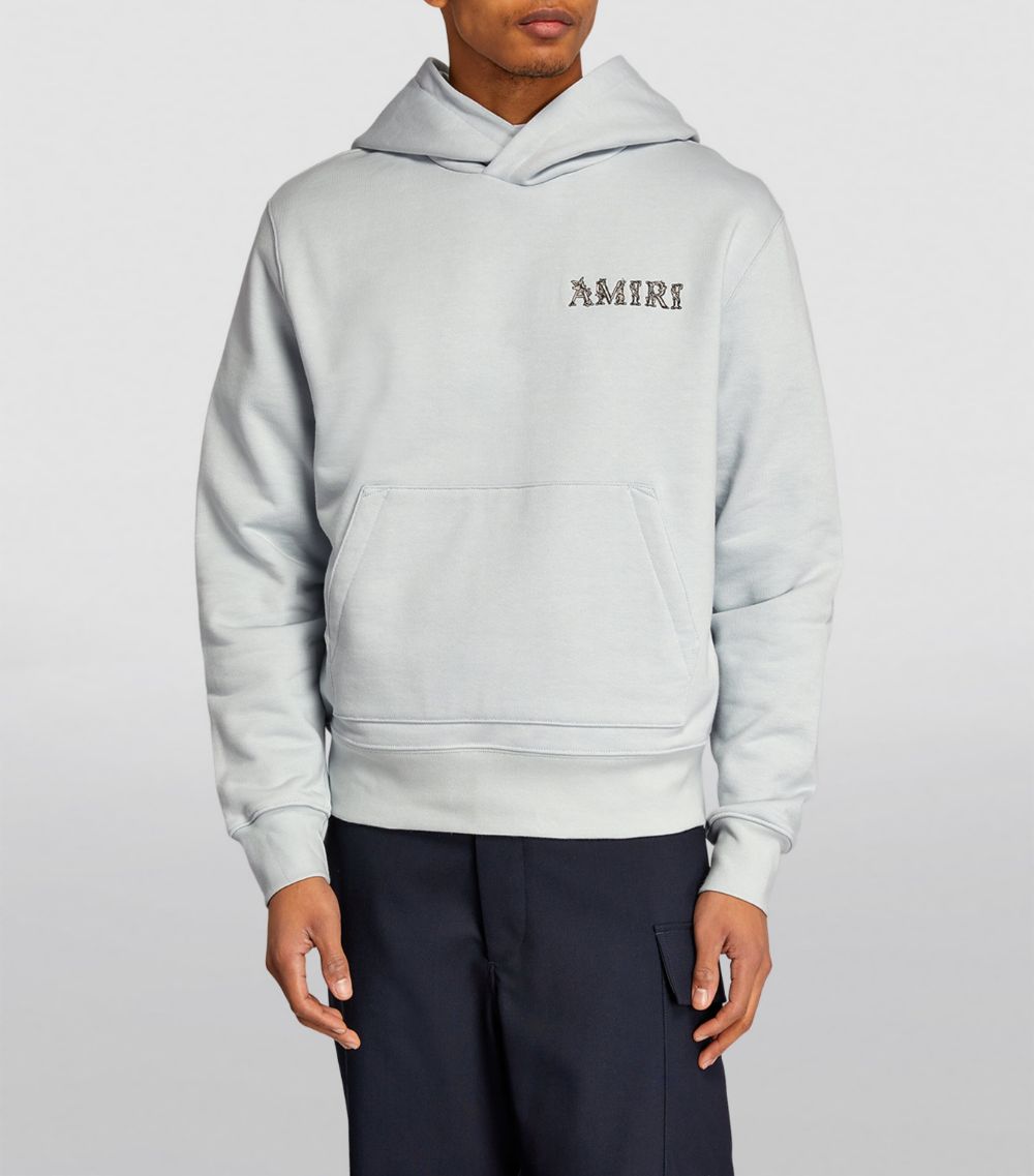 Amiri Amiri Baroque Logo Hoodie