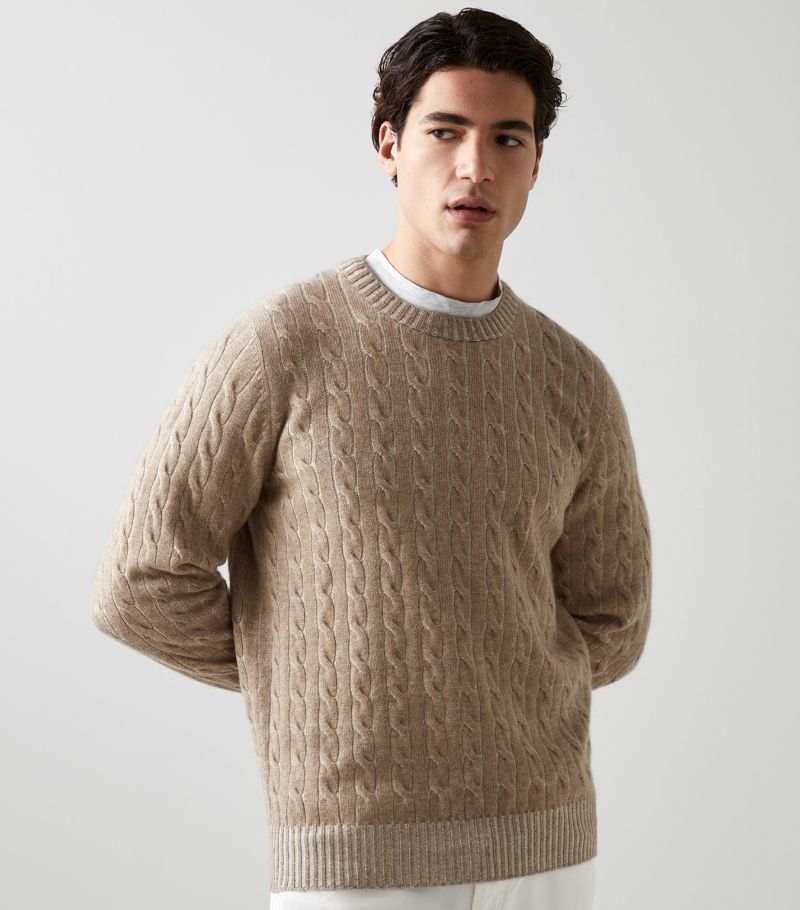 Brunello Cucinelli Brunello Cucinelli Cashmere Cable-Knit Sweater