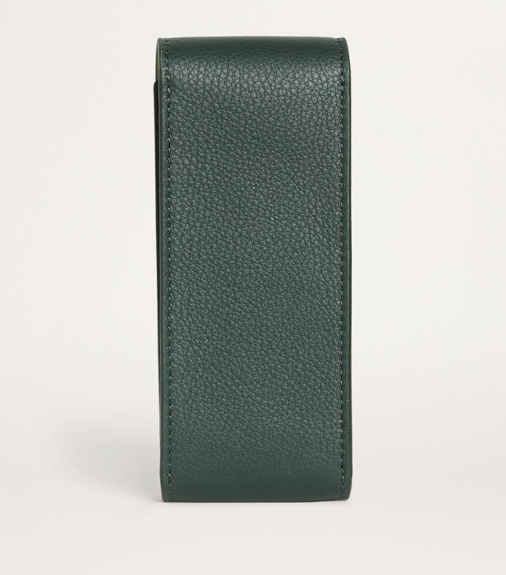 Jean Rousseau Jean Rousseau X Harrods Leather Watch Pouch