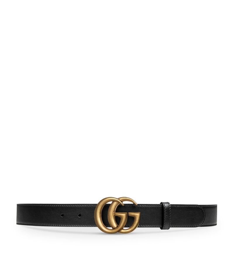 Gucci Gucci Leather Double G Belt