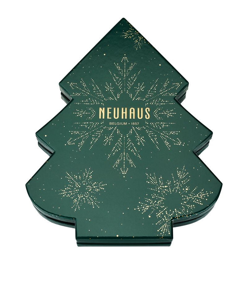 Neuhaus Neuhaus Milk, Dark and White Chocolate 27-Piece Christmas Tree Gift Box (335g)