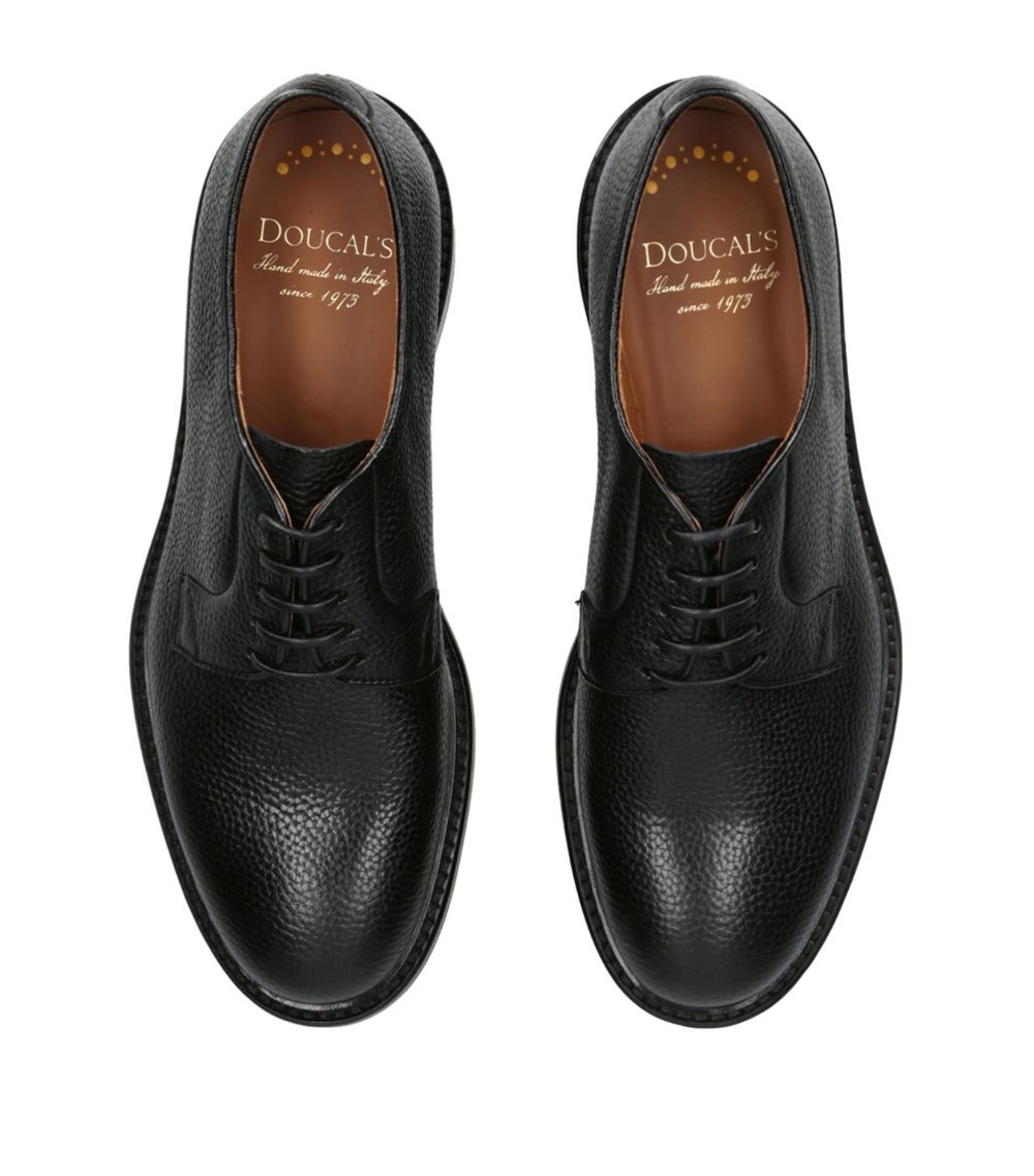 Doucal's Doucal's Tumbled Leather Derby Shoes