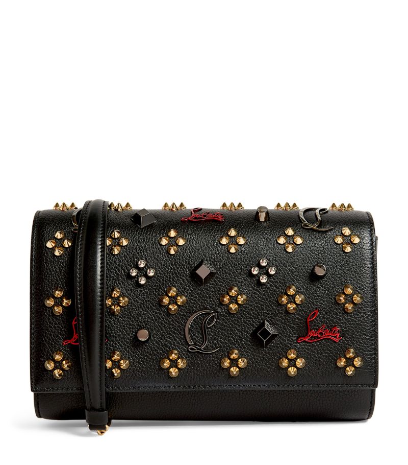 Christian Louboutin Christian Louboutin Paloma Leather Embellished Clutch Bag