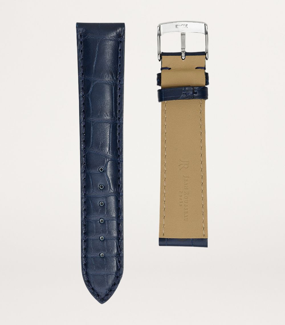 Jean Rousseau Jean Rousseau Alligator Classic 3.5 Watch Strap (18Mm)