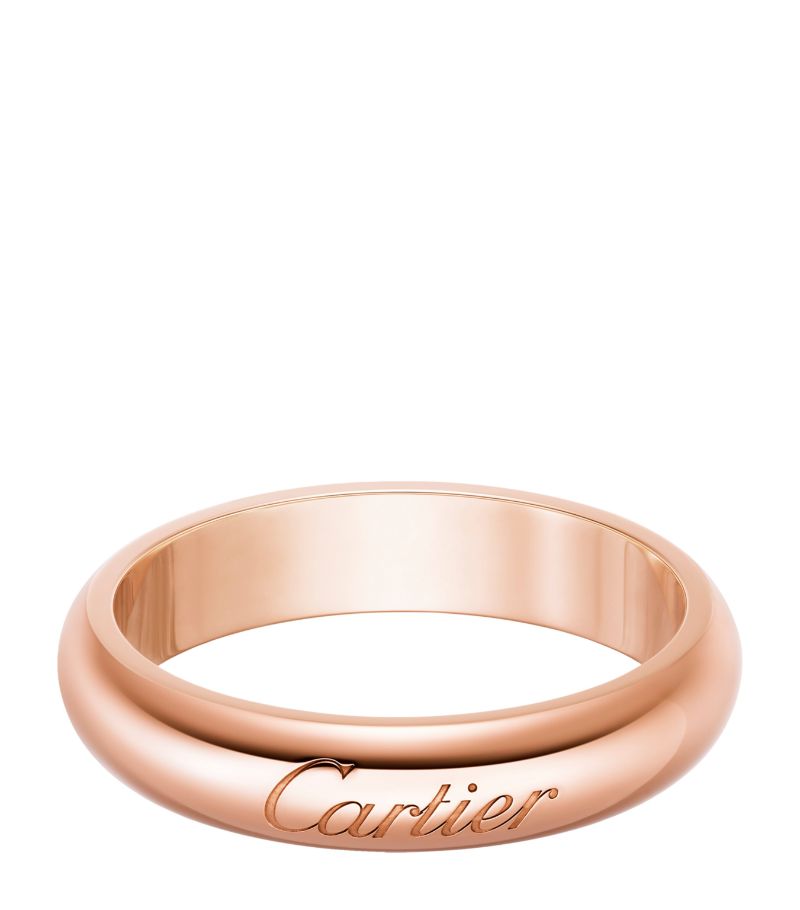 Cartier Cartier Rose Gold C De Cartier Wedding Ring