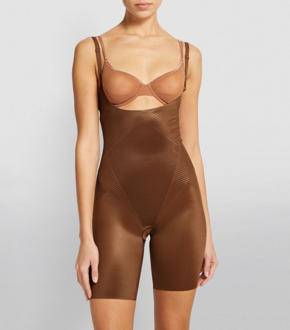 Spanx Spanx Open-Bust Mid-Thigh Bodysuit