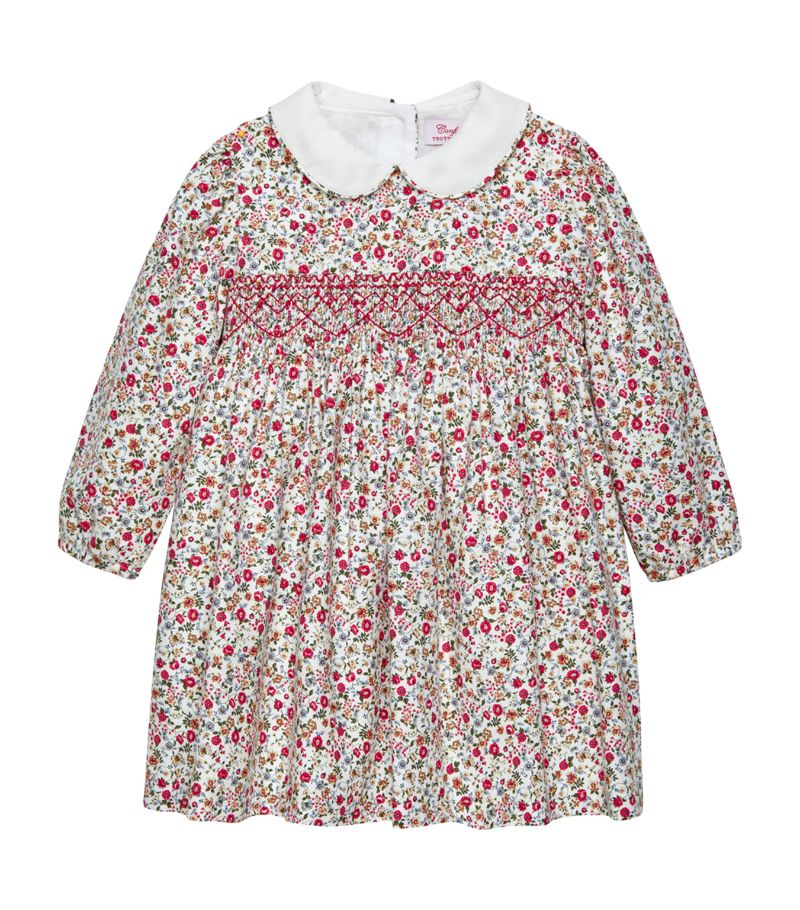 Trotters Trotters Smocked Floral Arabella Dress (3-24 Months)