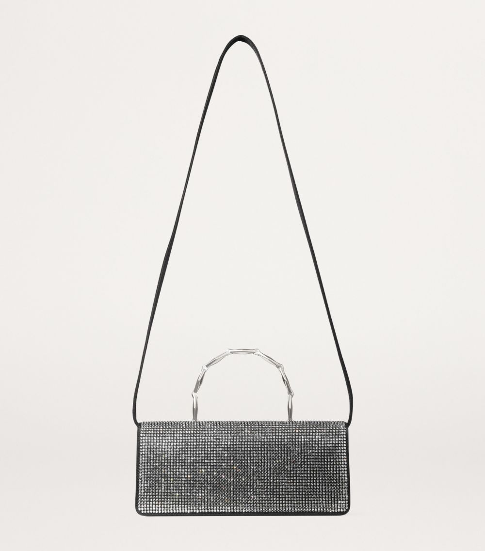 Jimmy Choo Jimmy Choo Diamond Embellished Chain-Handle Bag