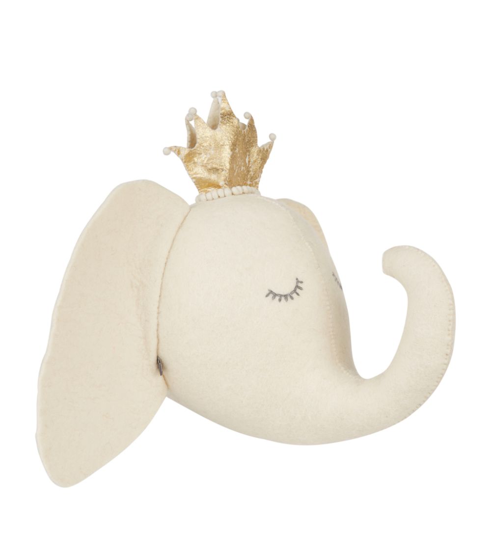 Fiona Walker Fiona Walker Crown Sleepy Elephant (30Cm)