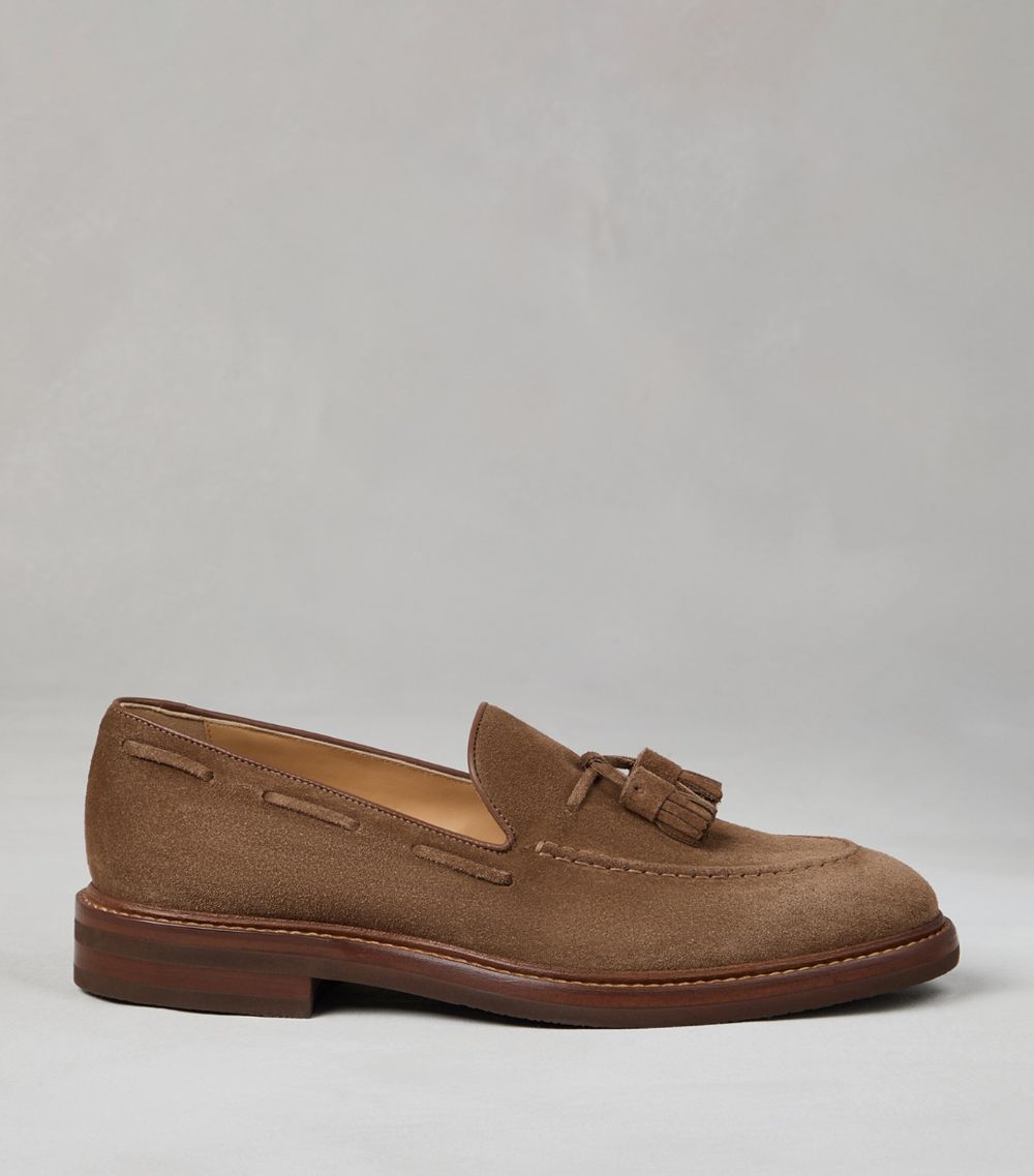 Brunello Cucinelli Brunello Cucinelli Suede Tassle Loafers