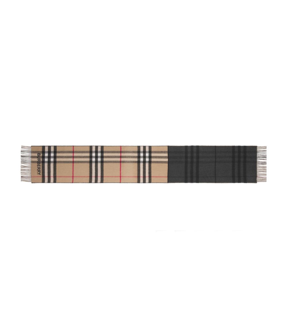 Burberry Burberry Cashmere Contrast Check Scarf