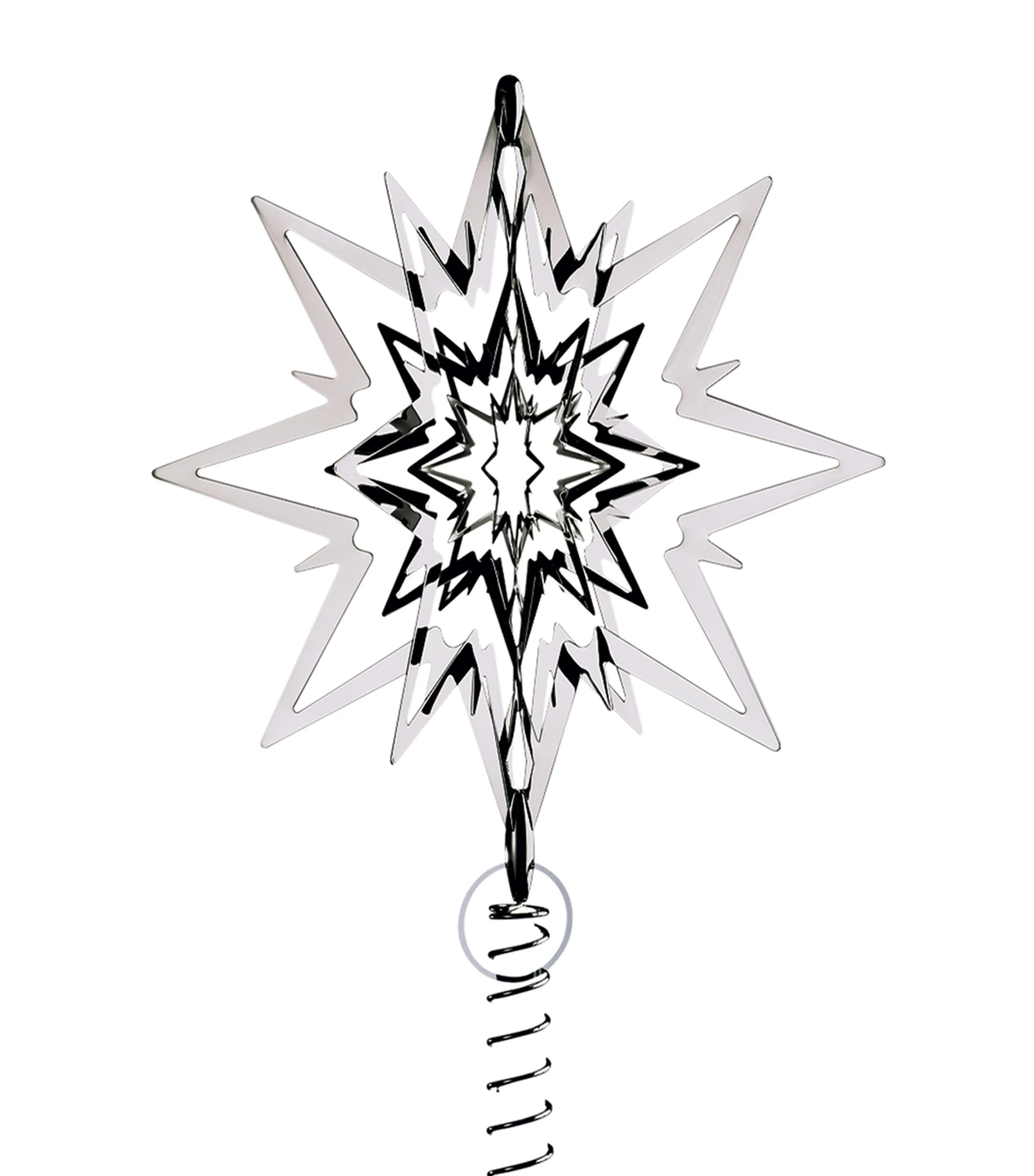 Georg Jensen Georg Jensen Large Palladium-Plated Star Tree Topper 2024