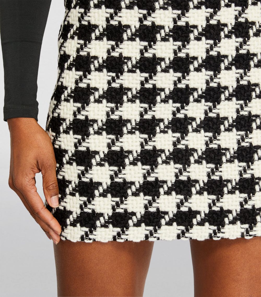 Anine Bing ANINE BING Houndstooth Ada Mini Skirt