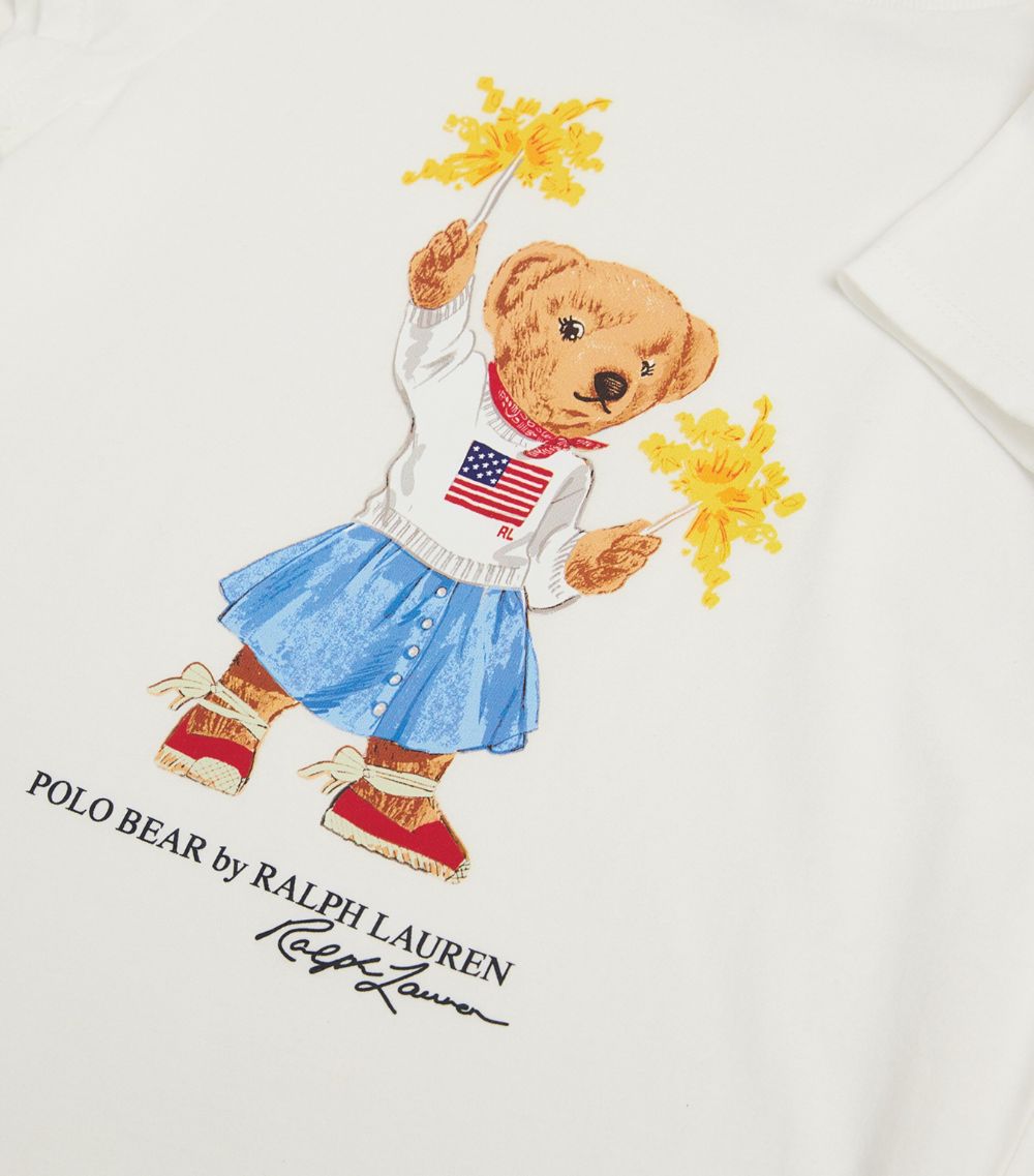 Ralph Lauren Kids Ralph Lauren Kids Sparkle Polo Bear T-Shirt (2-7 Years)