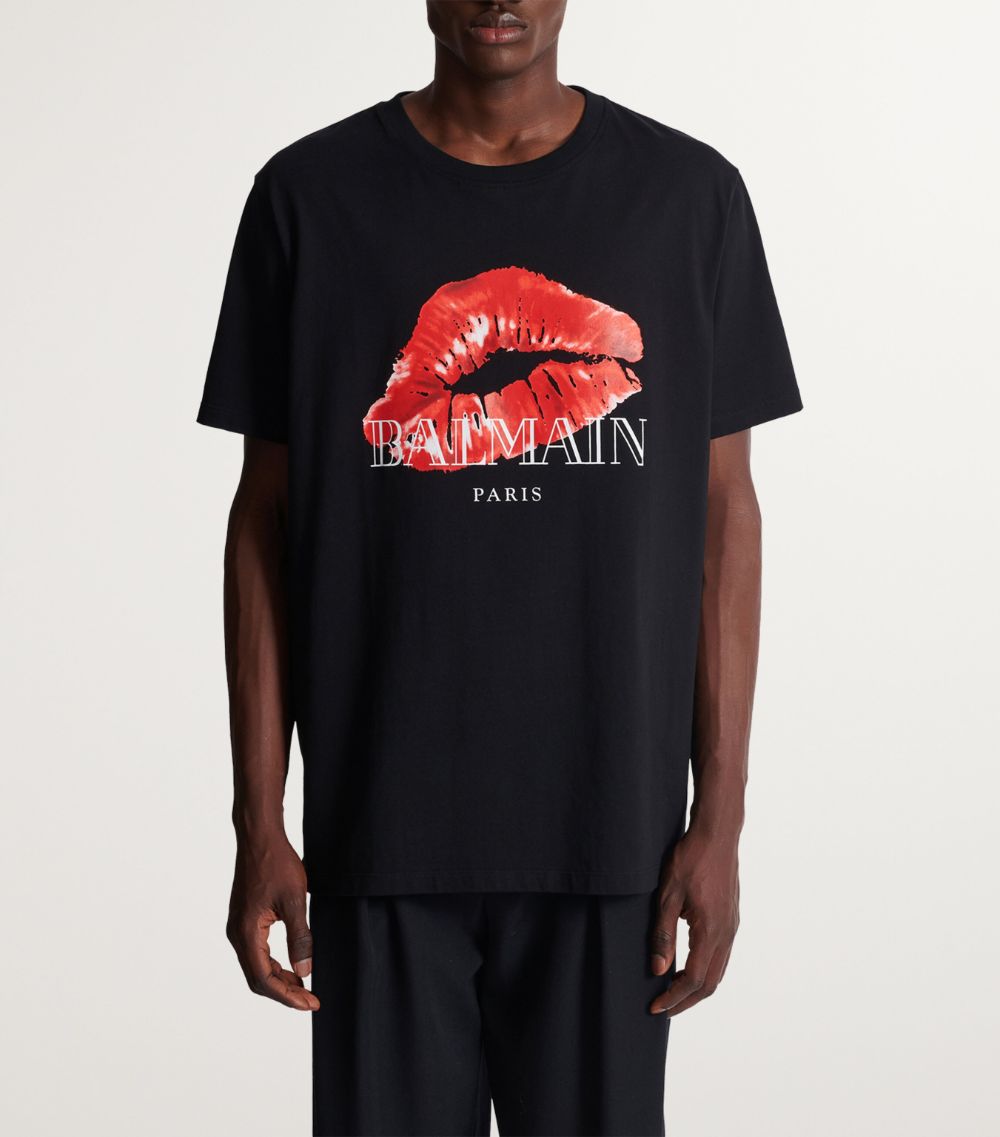 Balmain Balmain Cotton Kiss Logo T-Shirt