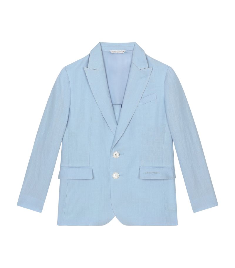 Dolce & Gabbana Dolce & Gabbana Kids Linen Jacket (8-12 Years)