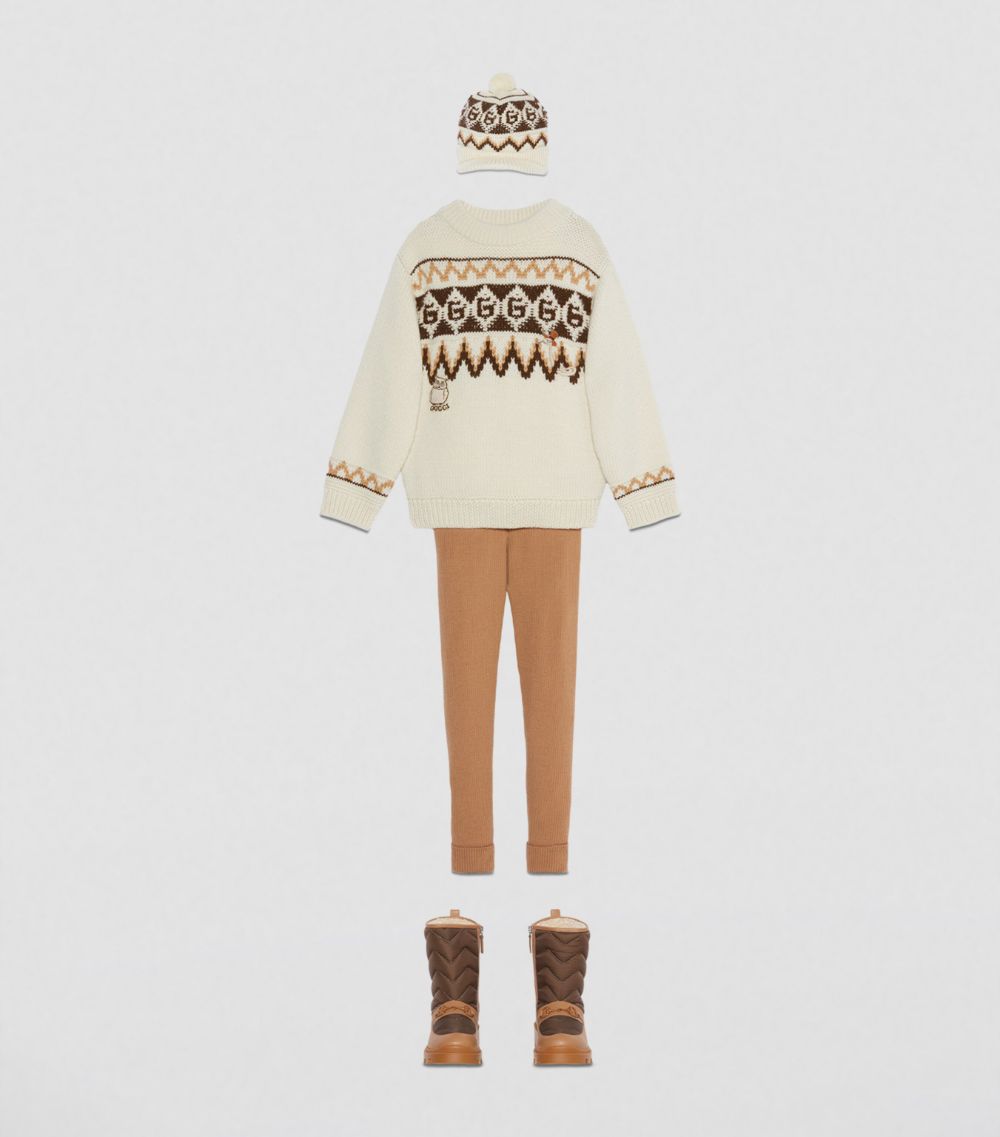 Gucci Gucci Kids Wool Fair Isle Sweater (4-12 Years)