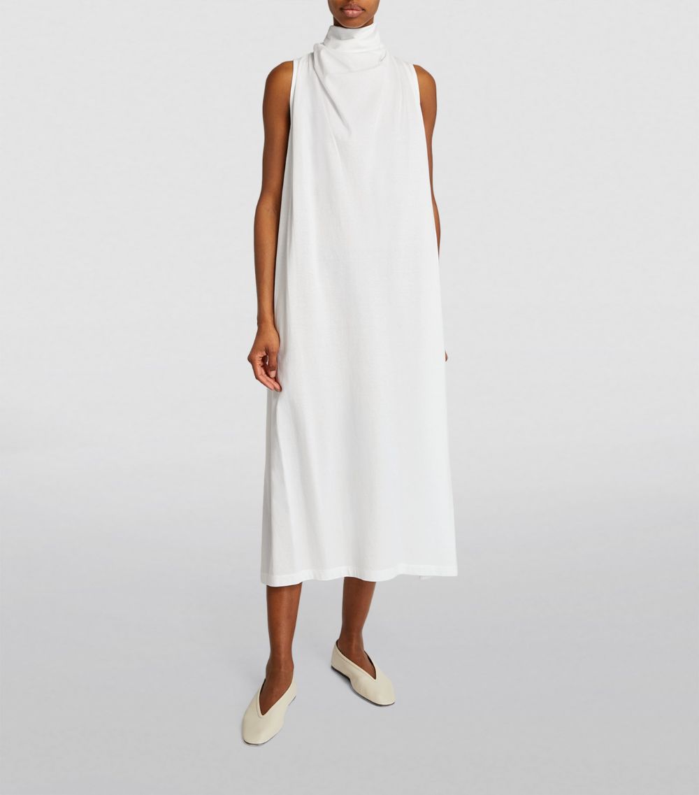 Issey Miyake Issey Miyake Cotton Knot Midi Dress