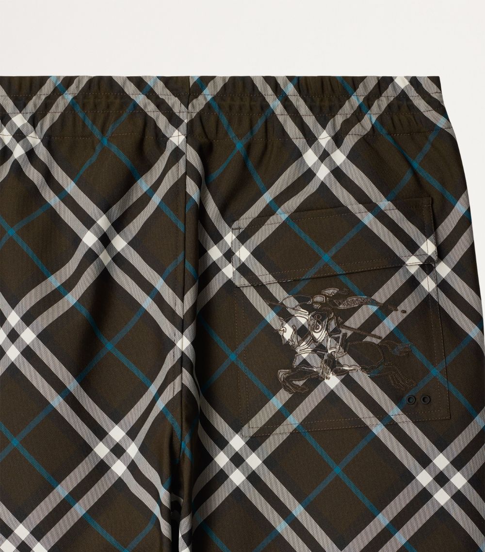 Burberry Burberry Twill Check Trousers