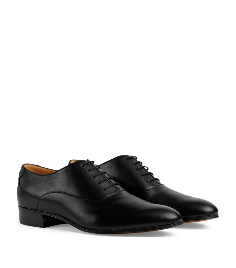 Gucci Gucci Double G Oxford Shoes