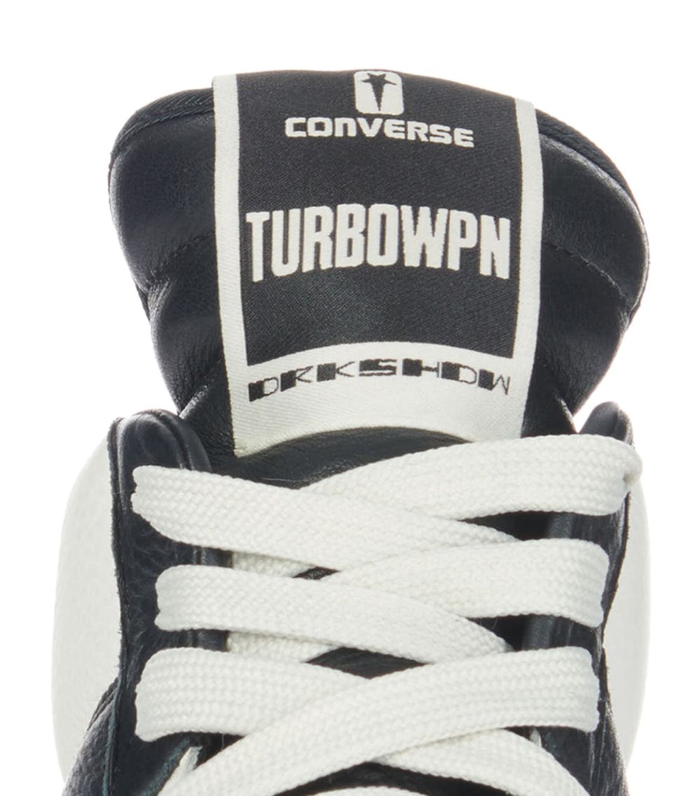 Rick Owens Drkshdw Rick Owens Drkshdw X Converse Drkshdw Turbowpn High-Top Sneakers