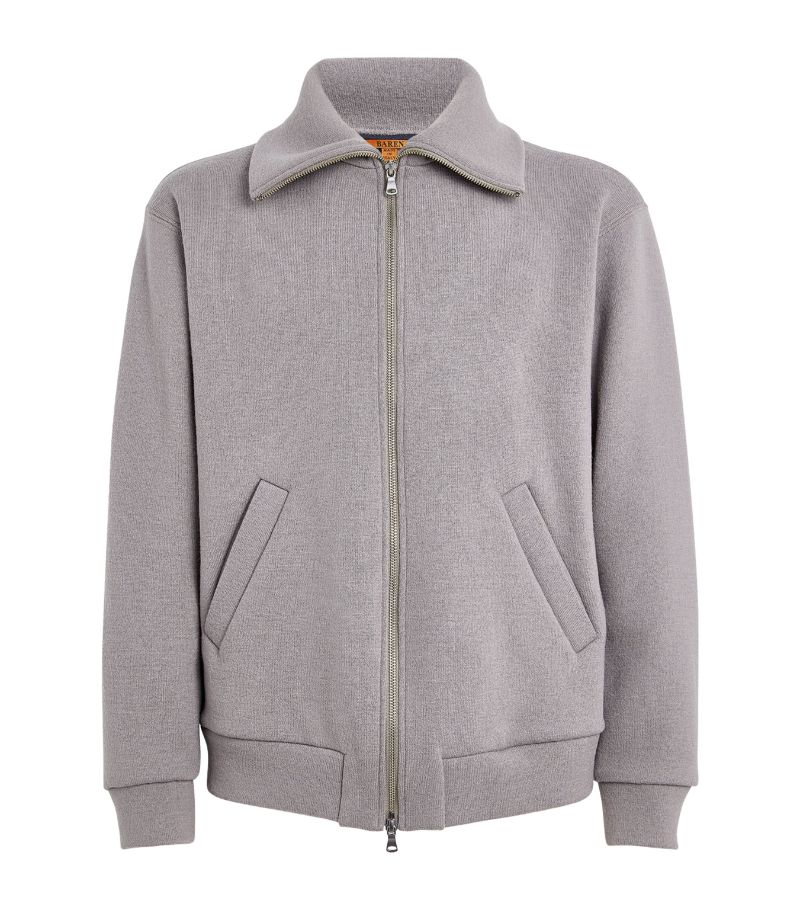 Barena Barena Virgin Wool Bomber Jacket