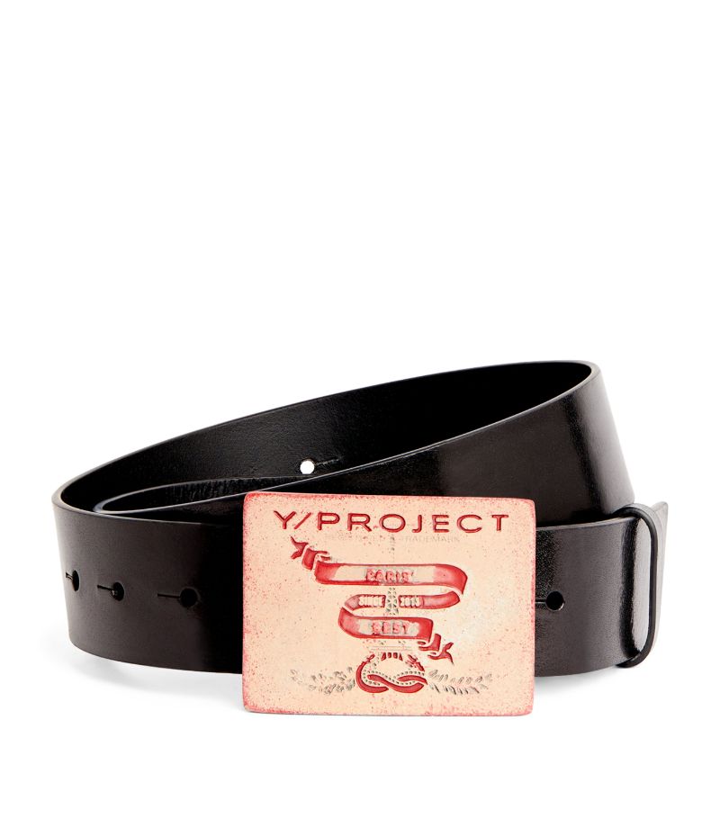 Y/Project Y/Project Leather Paris' Best Belt