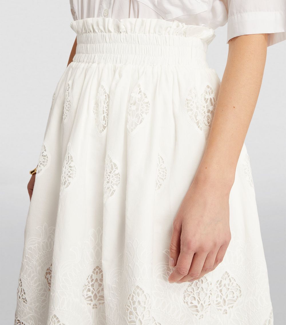 Erdem Erdem Broderie Anglaise Mini Skirt