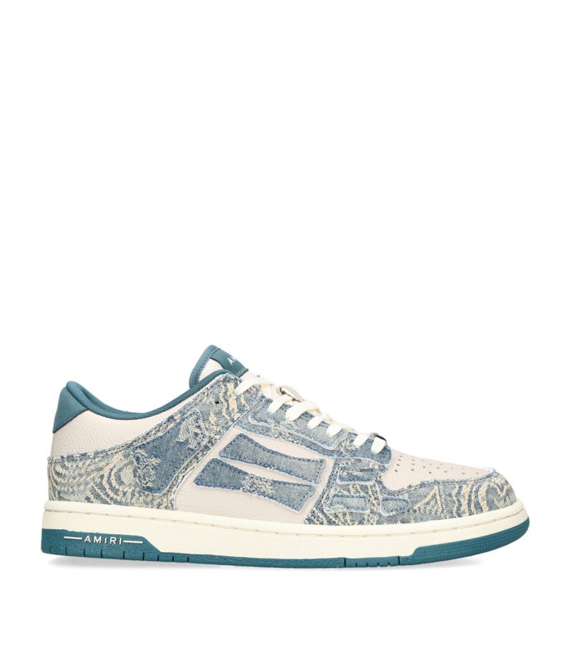 Amiri Amiri Denim Skel Low-Top Sneakers