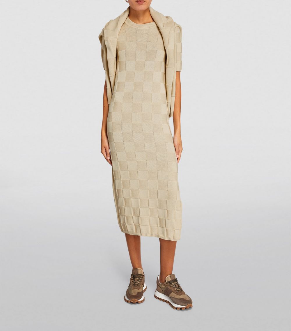 Joseph Joseph Vichy Textured Knitted Dress
