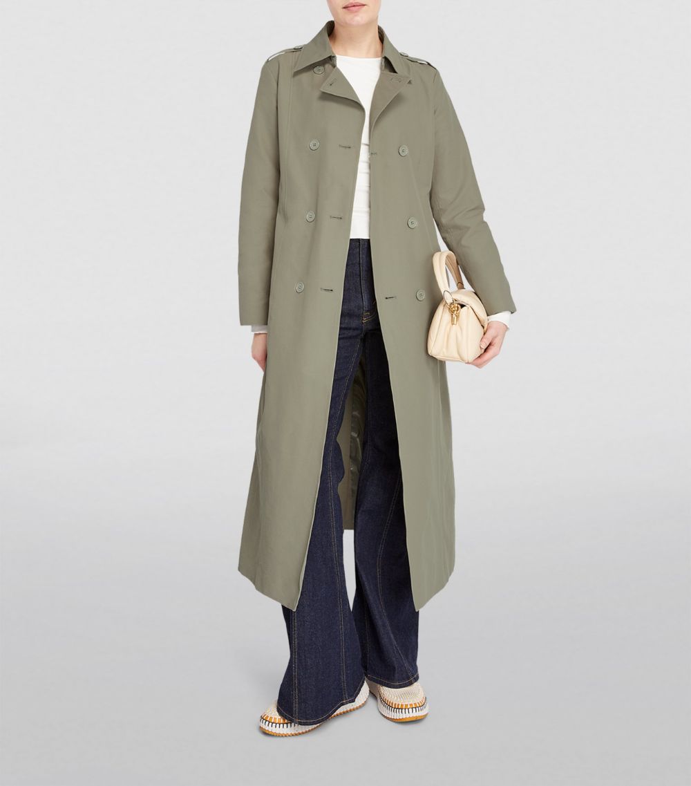 Max & Co. Max & Co. Cotton-Blend Trench Coat