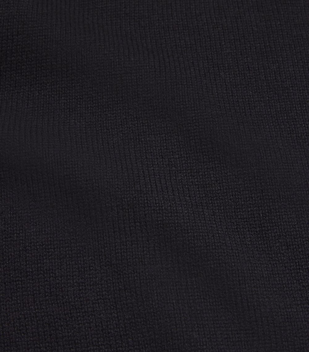 Frame Frame Wool-Silk Polo Sweater