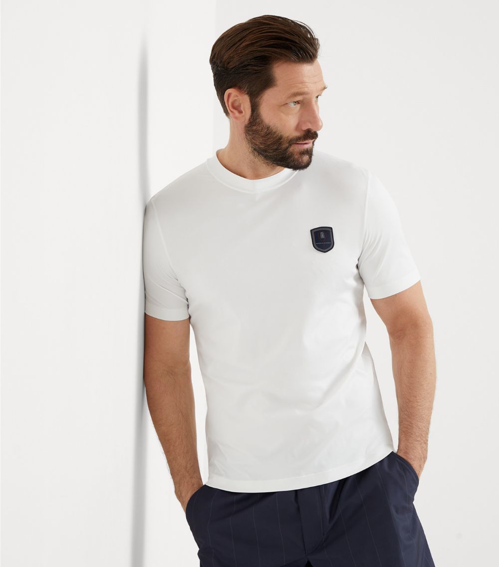 Brunello Cucinelli Brunello Cucinelli Tennis Badge T-Shirt