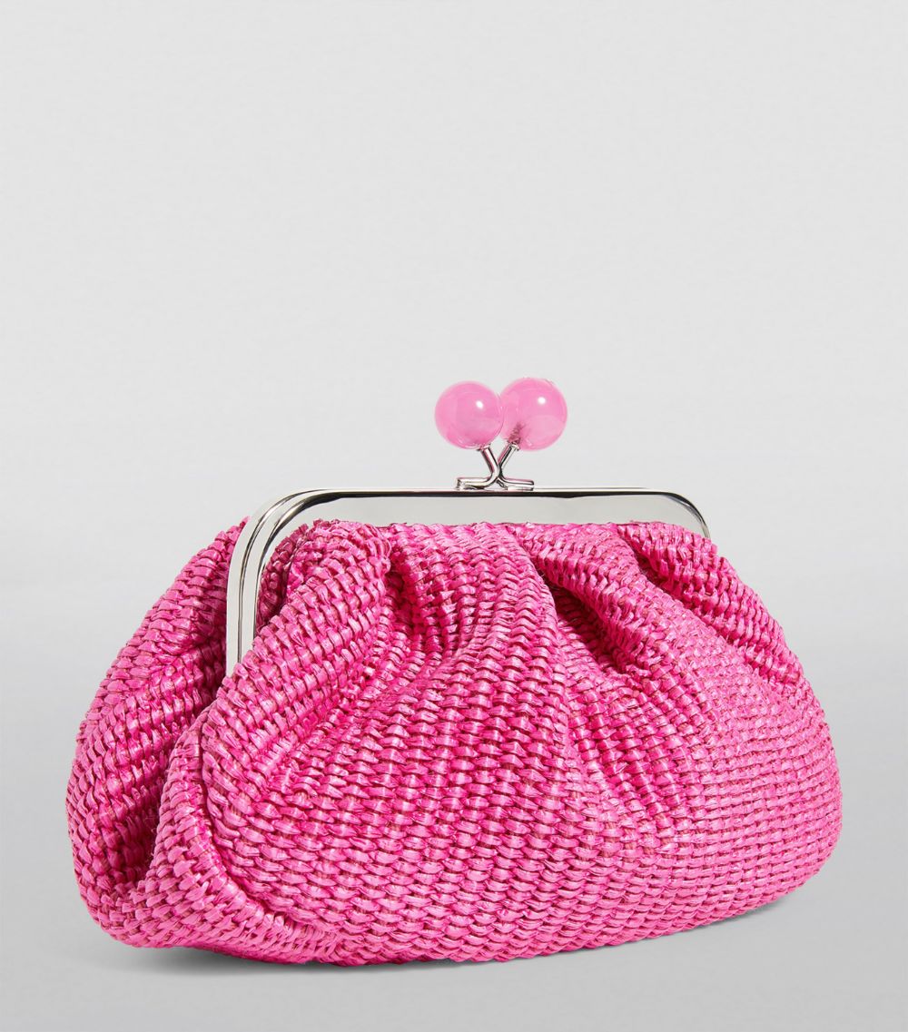 Weekend Max Mara Weekend Max Mara Small Woven Pasticcino Clutch Bag