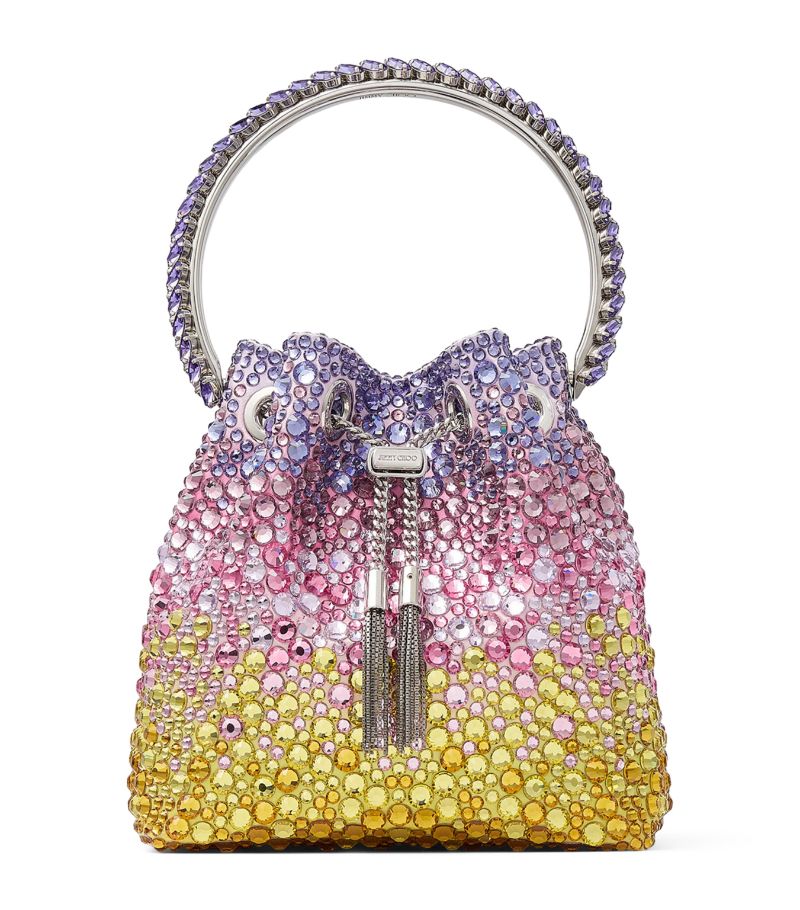 Jimmy Choo Jimmy Choo Bon Bon Embellished Top-Handle Bag