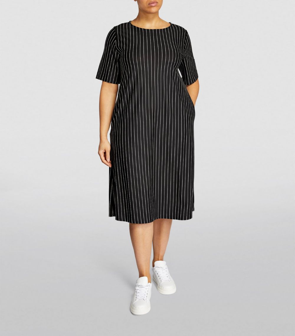 Marina Rinaldi Marina Rinaldi Striped Mini Dress