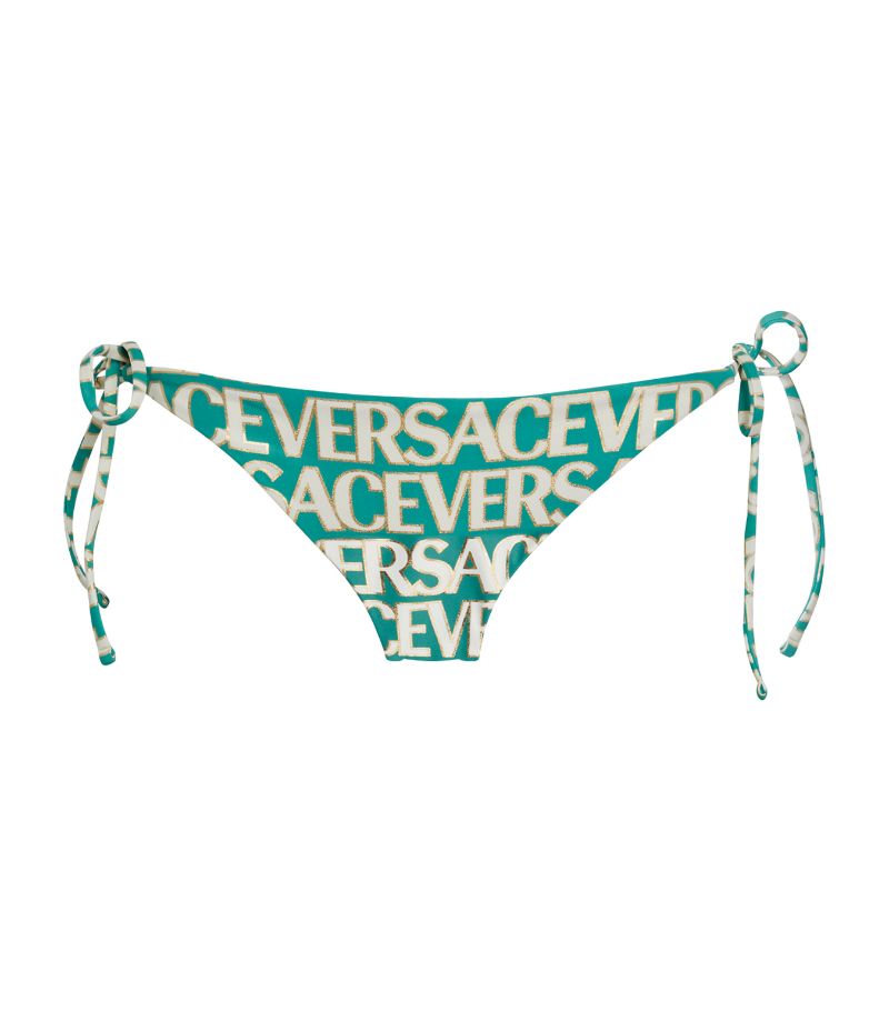 Versace Versace x Dua Lipa Logomania Bikini Bottoms