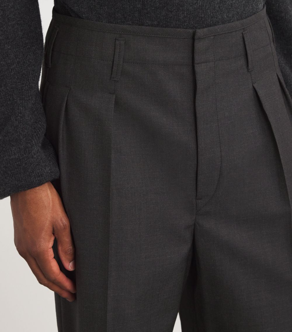 Lemaire Lemaire Pleated Straight Trousers