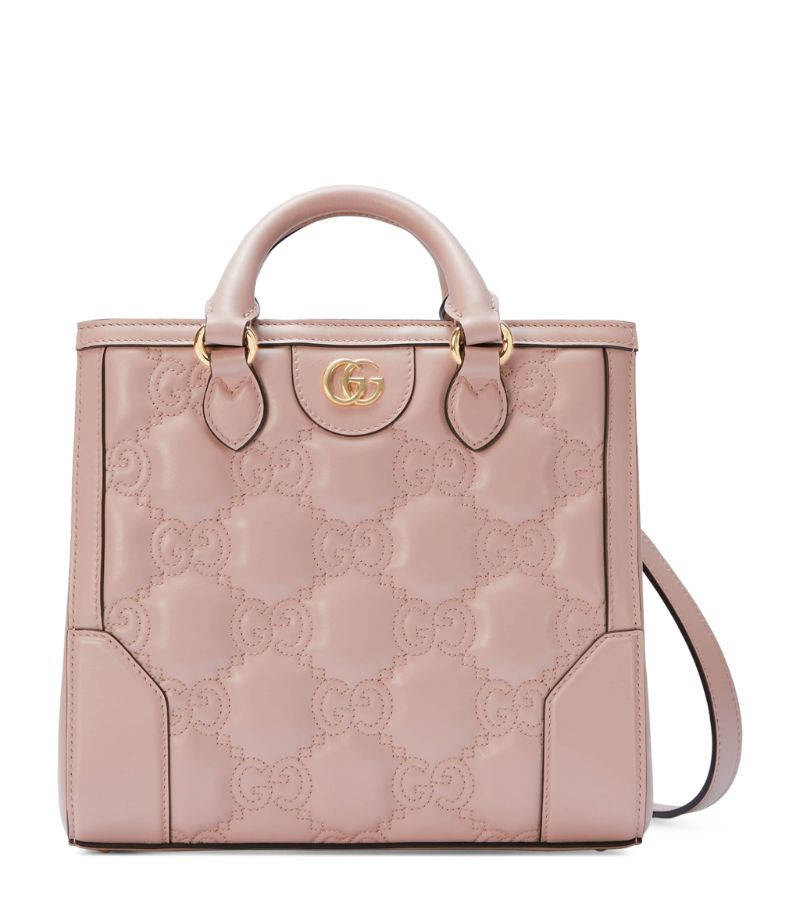 Gucci Gucci Mini Matelassé Leather GG Top-Handle Bag